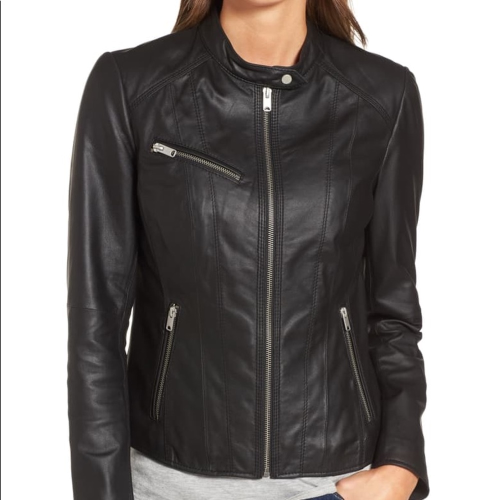 Marc New York Andrew Marc Felicity Leather Jacket